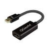 QG-HD10 Mini Displayport to HDMI Adapter, QGeeM Mini DP to HDMI Adapter 1080P@60Hz with Gold Plated Compatible with MacBook Pro, MacBook Air, Mac Mini, Microsoft Surface Pro 3/4, etc (Black)