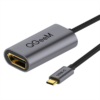 QG-UA06 USB C to DisplayPort Cable,QGeeM 4K@60HZ Thunderbolt 3 to Displayport Cable Compatible with MacBook Pro 2019/2018,ipad pro 2018,Surface Book,Dell XPS,Sumsang Galaxy S10 Note 9 Dex,USB C to DP Adapter