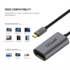 QG-UA06 USB C to DisplayPort Cable,QGeeM 4K@60HZ Thunderbolt 3 to Displayport Cable Compatible with MacBook Pro 2019/2018,ipad pro 2018,Surface Book,Dell XPS,Sumsang Galaxy S10 Note 9 Dex,USB C to DP Adapter - Image 2
