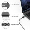 QG-UA13-18 USB C to DisplayPort Cable,QGeeM 4K@60HZ Thunderbolt 3 to Displayport Cable Compatible with MacBook Pro 2019/2018,ipad pro 2018,Surface Book,Dell XPS,Sumsang Galaxy S10 Note 9 Dex,USB C to DP Adapter - Image 6