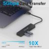 QG-UH05-3 USB C Hub,QGeeM 5 in 1 USB C to HDMI 4K Adapter,USB C to USB 3.0,Type C SD/TF Card Reader,USB to HDMI,Compatible with MacBook Pro 2018 ipad Pro, ChromeBook, Dell XPS, Surface Go - Image 3
