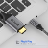 QG-UA09-12 USB C to HDMI Cable, QGeeM USB Type C to HDMI Cable 6ft 4K@60Hz Braided Cable Adapter (Thunderbolt 3 Compatible) Compatible with MacBook Pro 2020/2019,iPad Pro,Surface,XPS 13/15,Galaxy S20 and More - Image 2